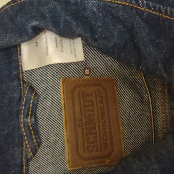 Men's lightly used condition Denim jacket sz 2x - Picture 2 of 6